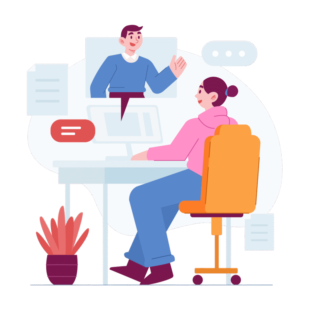 Illustration of a Free Financial Education Webinar